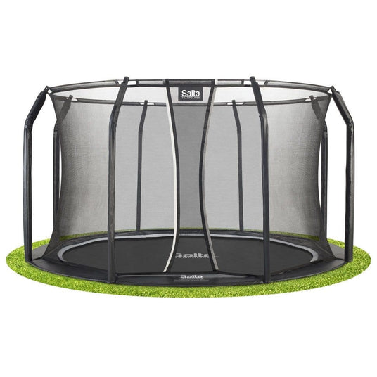 10ft Salta Royal Baseground Round Trampoline with Enclosure (5064AE)