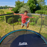 12ft Salta Cosmos Round Trampoline with Enclosure