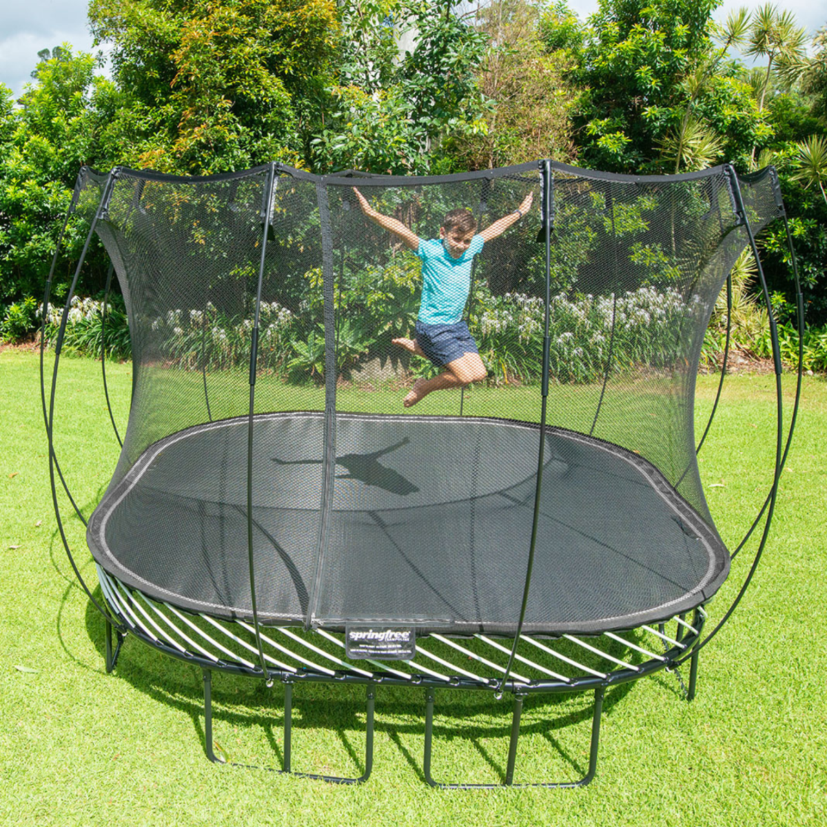 11ft Springfree Large Square Trampoline