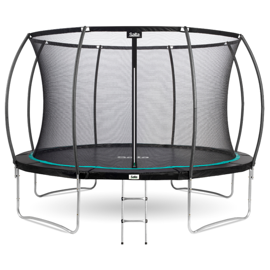 12ft Salta Cosmos Round Trampoline with Enclosure