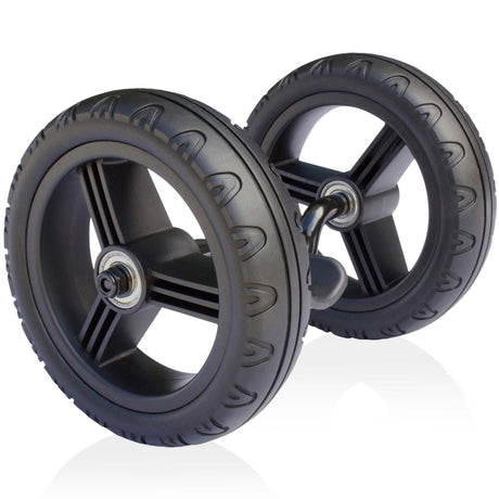 Springfree trampoline shifting wheel
