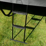 23ft x 10ft JumpPRO™ Xtra Giant Black Rectangular Trampoline - ** Plus 2 Free Trampoline Goals! **