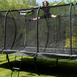 23ft x 10ft JumpPRO™ Xtra Giant Black Rectangular Trampoline - ** Plus 2 Free Trampoline Goals! **