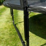 12ft JumpPRO™ Xcel Black Round Trampoline with Enclosure
