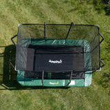12ft x 8ft JumpPRO™ Xcite Green Rectangular Trampoline with Enclosure