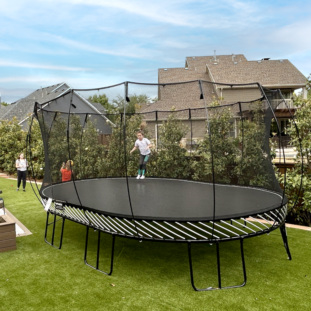 19ft x 12ft Springfree Jumbo Oval Trampoline