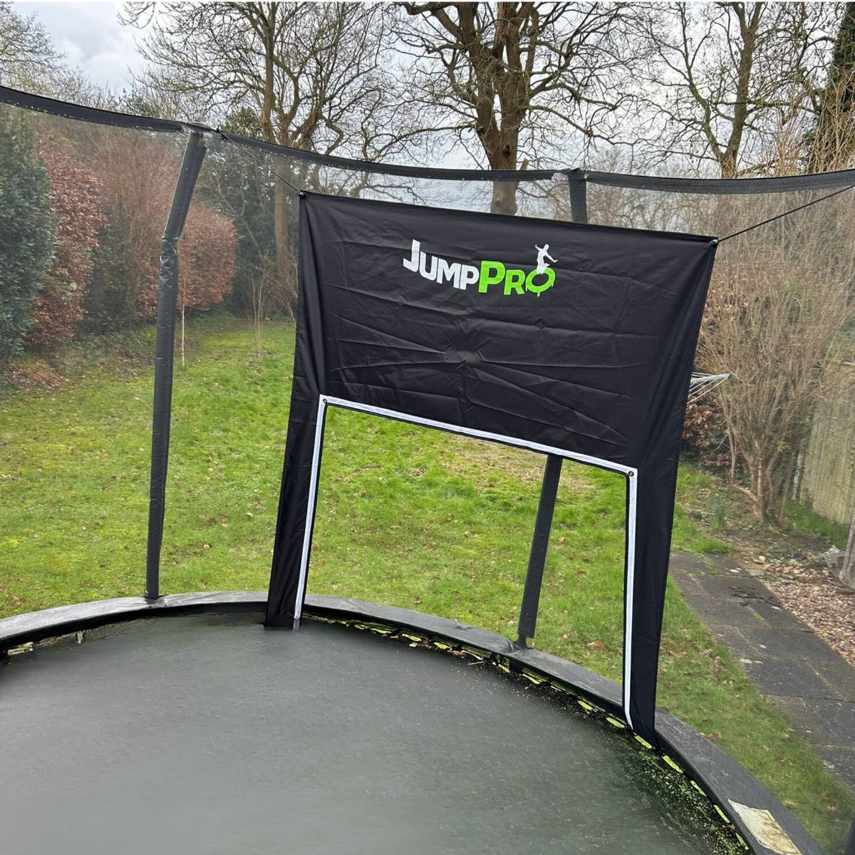 JumpPRO Trampoline Goal (Small) - The Only Trampoline Football Goal in the World!