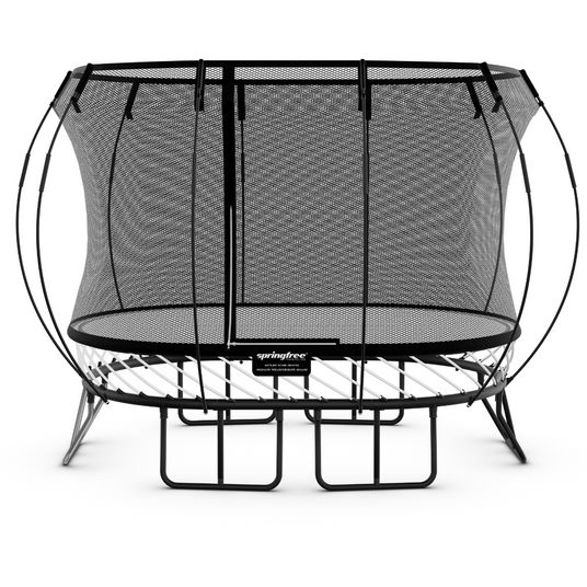 9ft x 6ft Springfree Compact Oval Trampoline