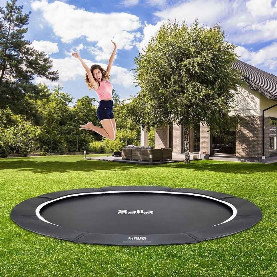 14ft Salta Royal Baseground Round Trampoline (5067A)