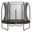 10ft Salta Black Round Comfort Edition Trampoline with Enclosure (5075A)
