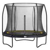 10ft Salta Black Round Comfort Edition Trampoline with Enclosure (5075A)
