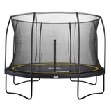 12ft Salta Black Round Comfort Edition Trampoline with Enclosure (5076A)