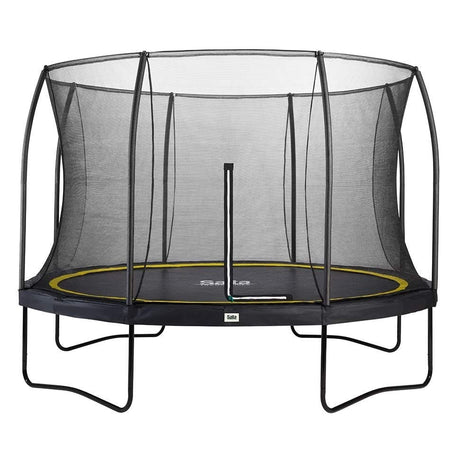 14ft Salta Black Round Comfort Edition Trampoline with Enclosure (5078A)