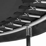 10ft Salta Black Round Comfort Edition Trampoline with Enclosure (5075A)