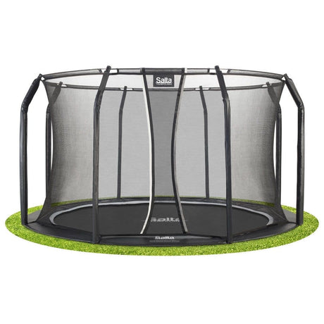 14ft Salta Royal Baseground Round Trampoline with Enclosure (5067AE)