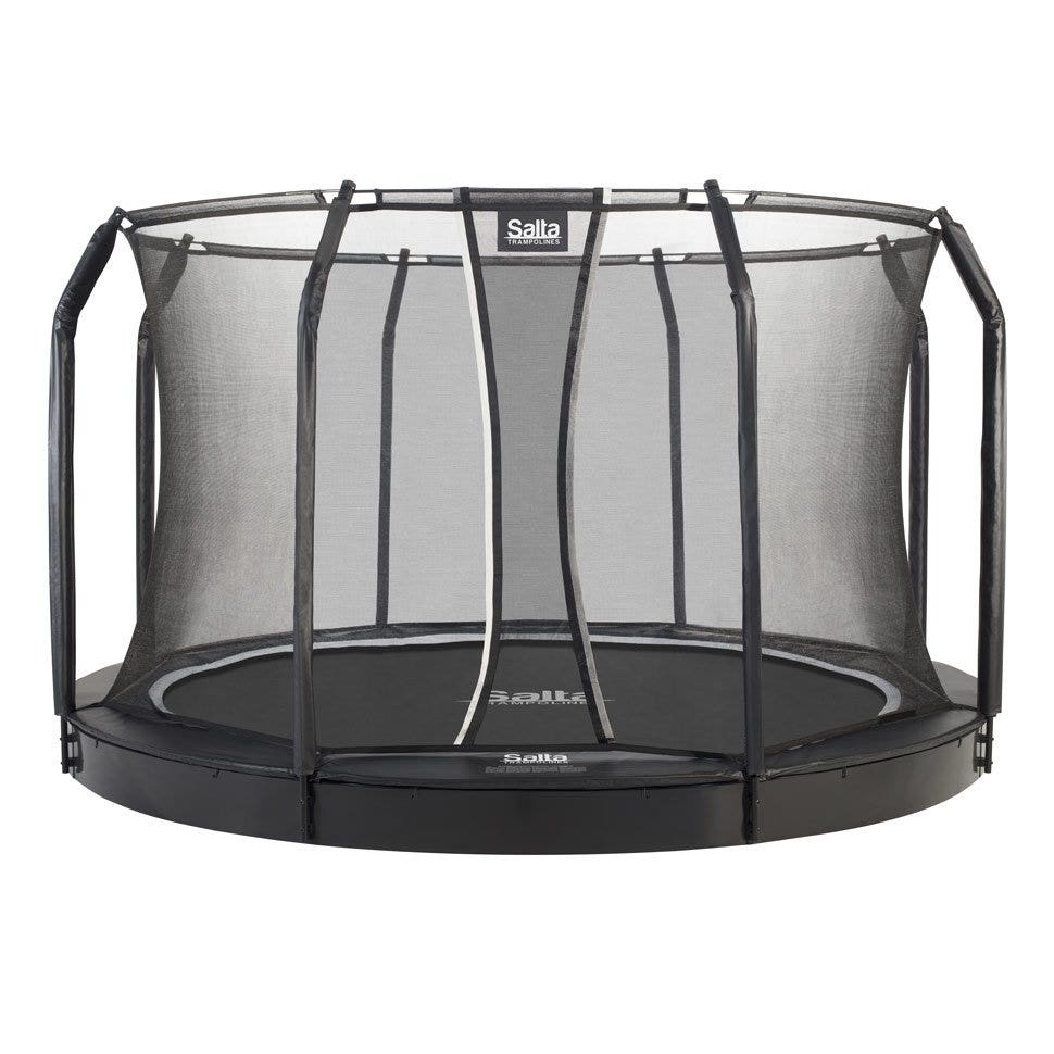 14ft Salta Royal Baseground Round Trampoline with Enclosure (5067AE)