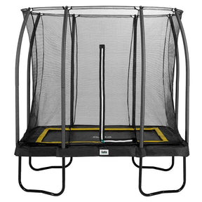 7ft x 5ft Black Rectangular Comfort Edition Trampoline with Enclosure (5091A)