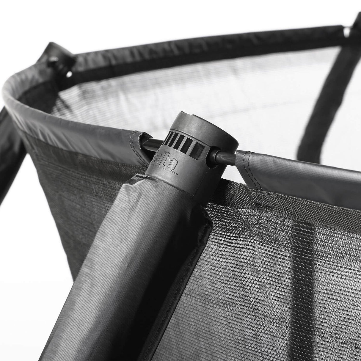 Salta 10.5ft Premium Black Pro Round Trampoline + Safety Net