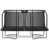 15ft x 9ft Salta Premium Black Pro Rectangular Trampoline + Safety Net