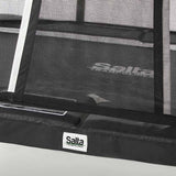 10ft x 7ft Salta Black Rectangular Premium Trampoline with Enclosure (5362) 