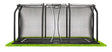 
13ft x 8ft Salta Royal Baseground Rectangular Trampoline with Enclosure
