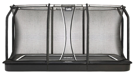 10ft x 7ft Salta Royal Baseground Rectangular Trampoline with Enclosure