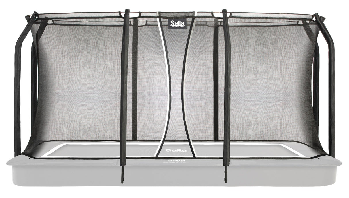 
13ft x 8ft Salta Royal Baseground Rectangular Trampoline with Enclosure
