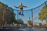 12ft Salta Black Round Premium Edition Trampoline with Enclosure
