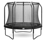 10ft Salta Black Round Premium Edition Trampoline with Enclosure