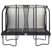 10ft x 7ft Salta Black Rectangular Premium Trampoline with Enclosure (5362)