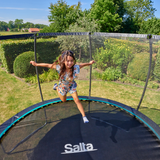14ft Salta Cosmos Round Trampoline with Enclosure