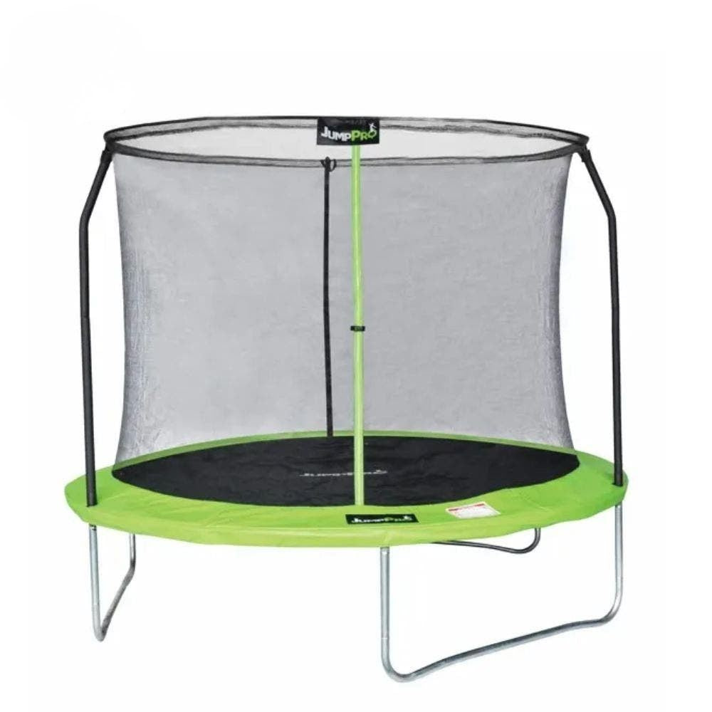 8ft JumpPRO® Xplore Round Trampoline with Enclosure