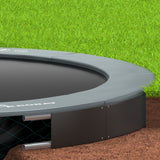 12ft Akrobat Orbit Flat Round Trampoline