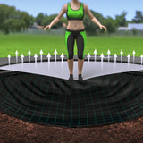 11ft x 8ft Akrobat Primus Flat Rectangular Trampoline