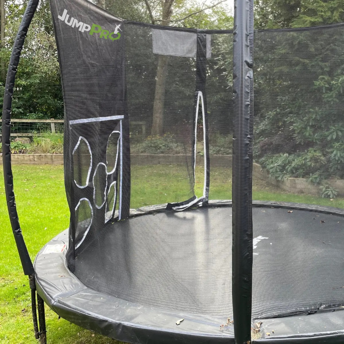 JumpPRO Trampoline Goal (Large) - The Only Trampoline Football Goal in the World!