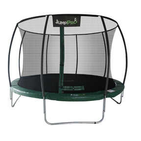 12ft JumpPRO&trade; Xcite Black Round Trampoline with Enclosure (J12G)