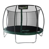 14ft JumpPRO&trade; Xcite Black Round Trampoline with Enclosure (J14G)