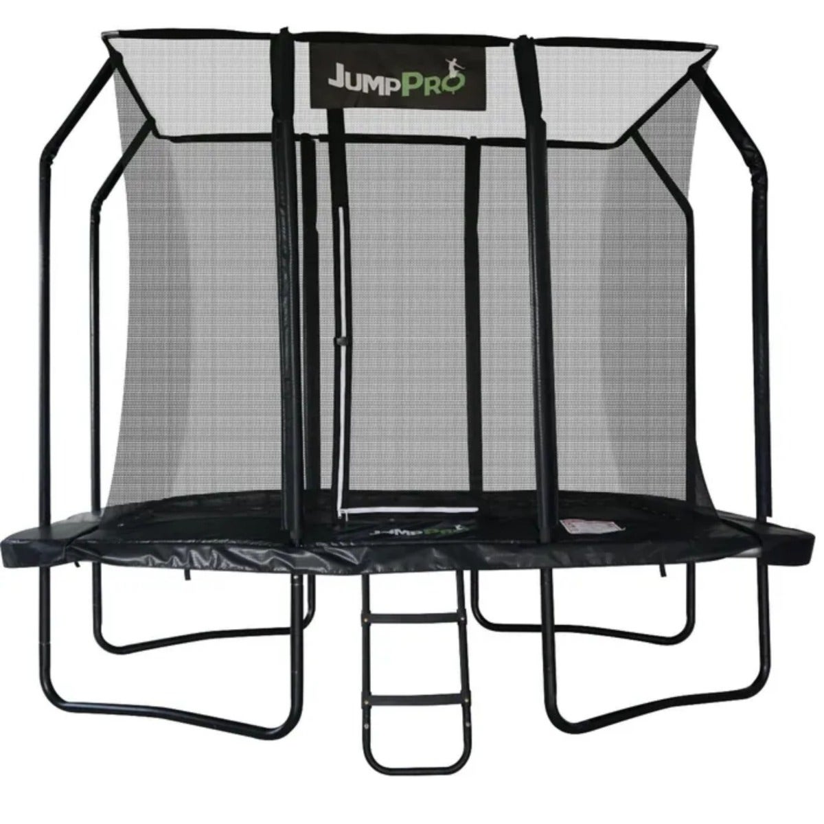 9ft x 6ft JumpPRO&trade; Xcel Black Rectangular Trampoline with Enclosure (JR96B)B