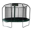 15ft x 10ft JumpPRO™ Xcite Black Oval Trampoline with Enclosure (JV1510G)