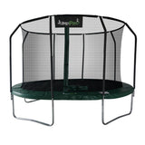 15ft x 10ft JumpPRO™ Xcite Black Oval Trampoline with Enclosure (JV1510G)