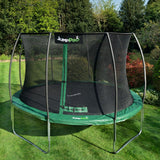 12ft JumpPRO™ Xcite Green Round Trampoline with Enclosure