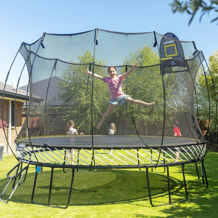 13ft Round Springfree Jumbo Round Trampoline R132 