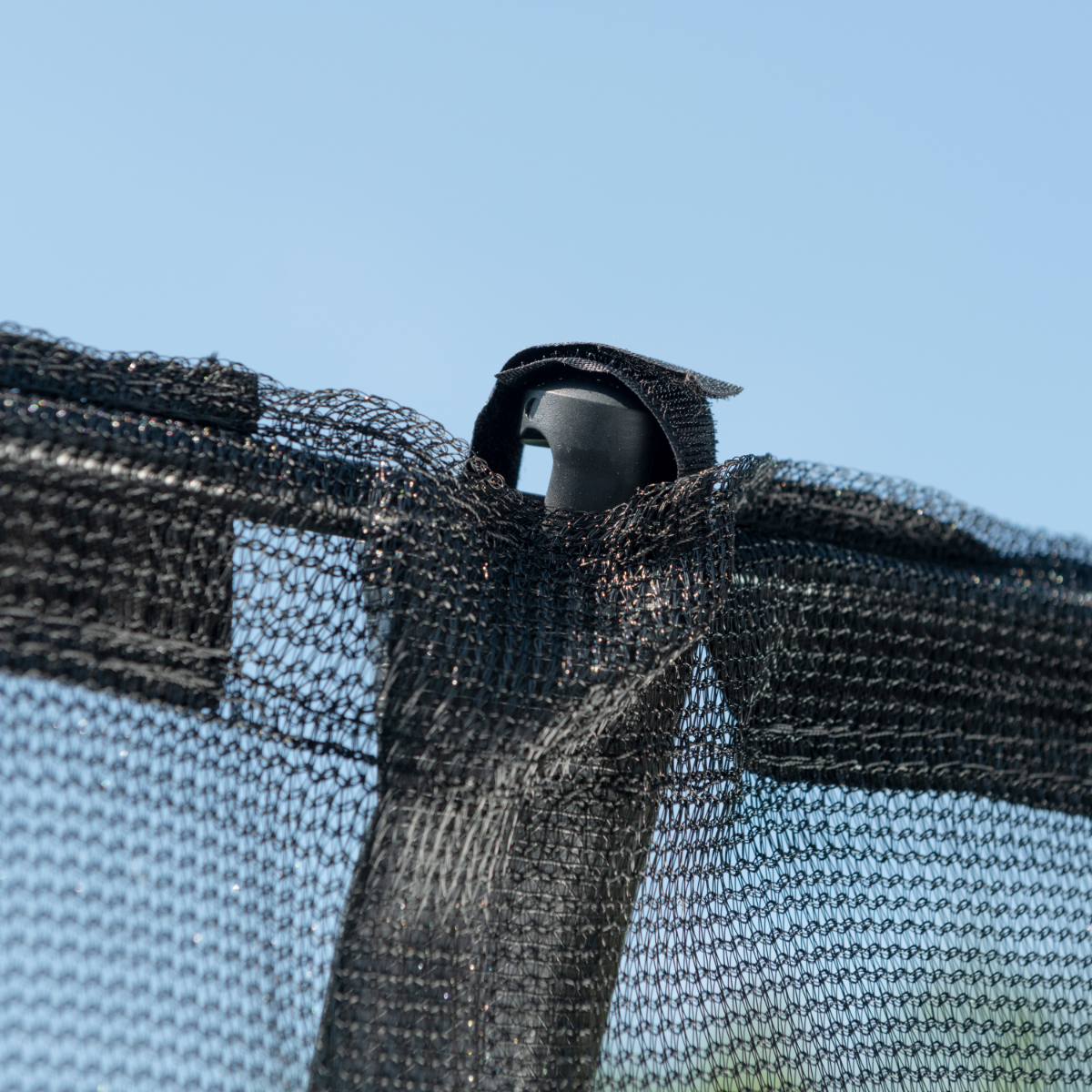 10ft x 7ft JumpPRO™ Xcel Black Rectangular Trampoline with Enclosure