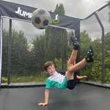 JumpPRO Trampoline Goal (Large) - The Only Trampoline Football Goal in the World!