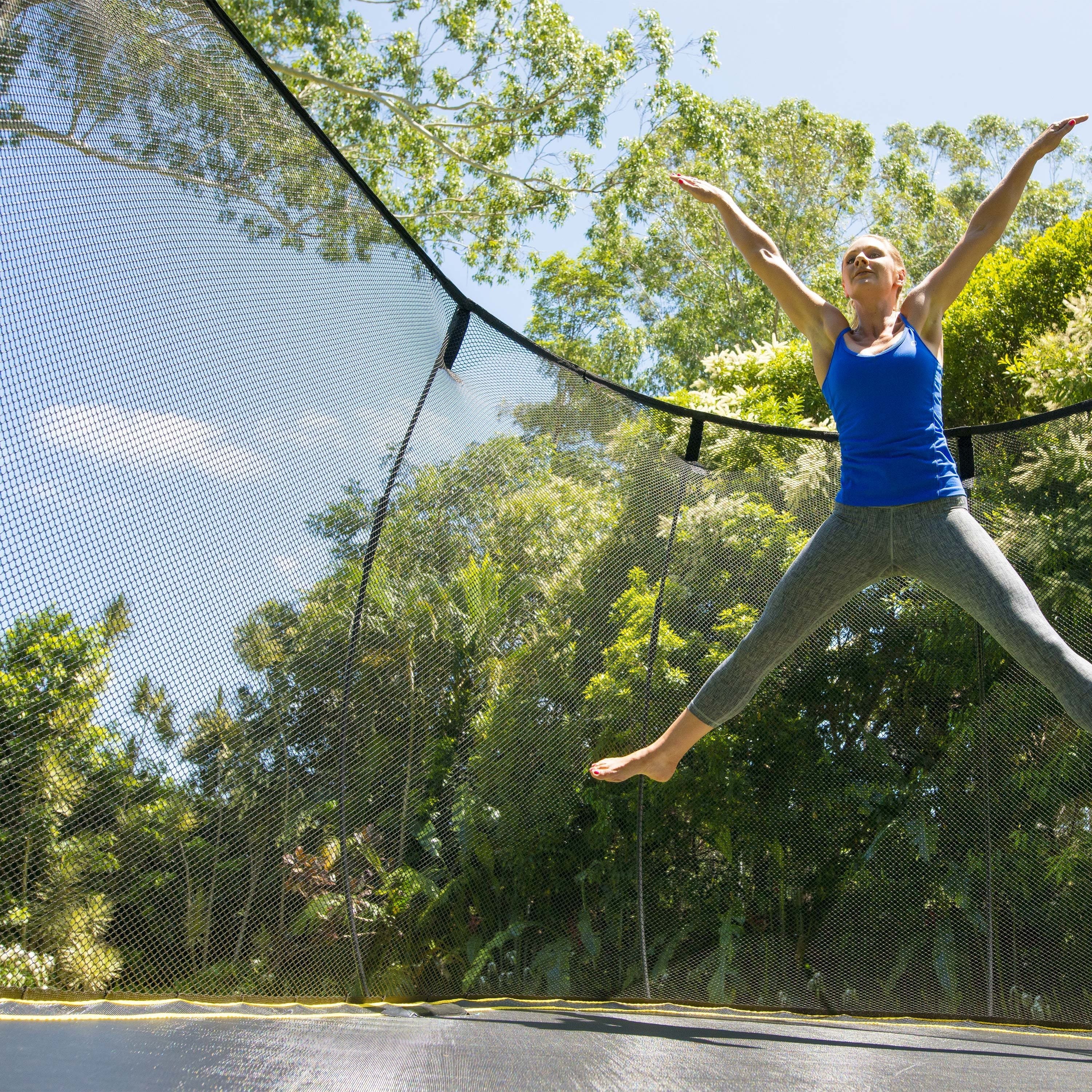 11ft Springfree Large Square Trampoline S113 Trampolines